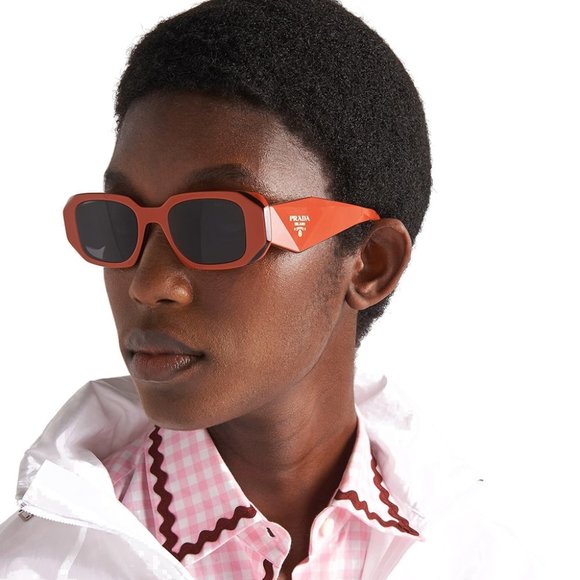 NEW PRADA PR17WS RED SYMBOLE SPR 17W 12N-5S0 SUNGLASSES PRADA RED PR 17WS - Picture 2 of 6